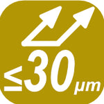 ≤30 μm ≤30 μm