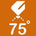 75° 75°