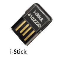 Ασύρματος δέκτης Mahr i-Stick 4102220 για παχύμετρα, μαύρο USB dongle με χρυσές επαφές