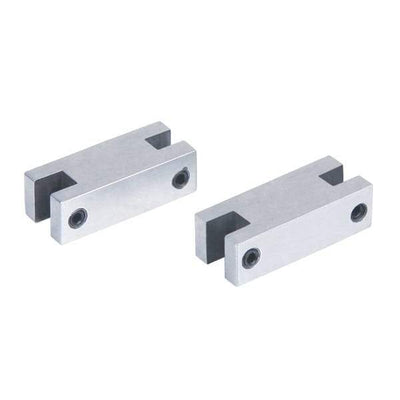 Σετ depth stop Insize 6143 για παχύμετρα λουκιών, δύο μεταλλικά μπλοκ με βίδες σύσφιξης