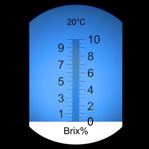 PCE-010-LED - Διαθλασίμετρο 0-10% BRIX με LED