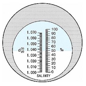 PCE-0100 - Διαθλασίμετρο 0-100% Αλατότητας