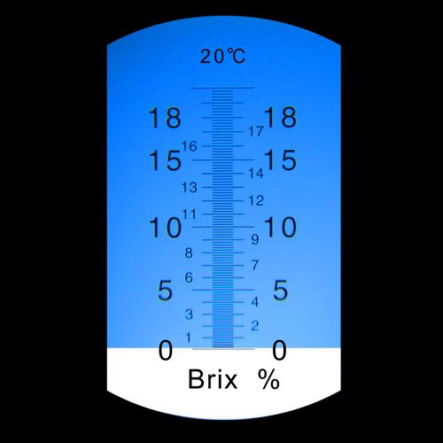 PCE-018 - Διαθλασίμετρο 0-18% BRIX