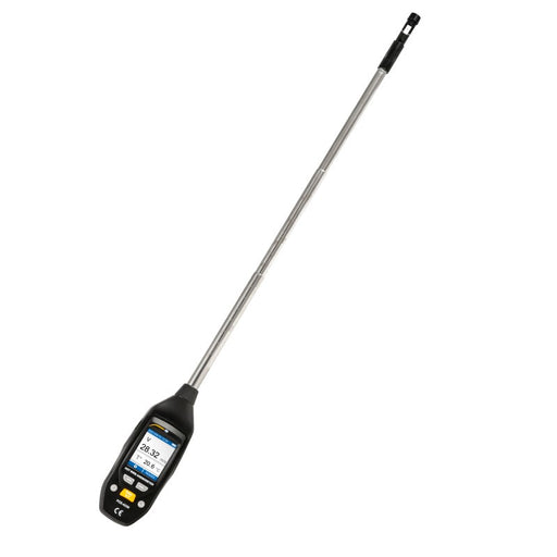 PCE-423N - Ανεμόμετρο - Μετρητής Παροχής Αέρα - Θερμόμετρο - Hot Wire (για πολύ χαμηλές ταχύτητες)