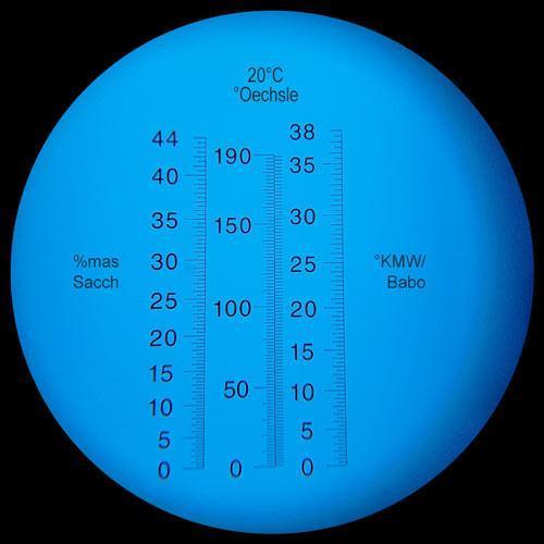 PCE-Oe - Διαθλασίμετρο 0-44% Brix για Kρασί/ Mούστο