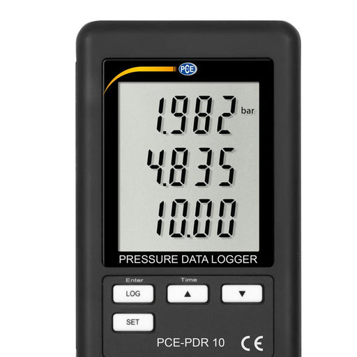 PCE-PDR 10 - Ψηφιακό Μανόμετρο (δεν περιλαμβάνει sensor) μεχρι και 3 sensors Datalogger