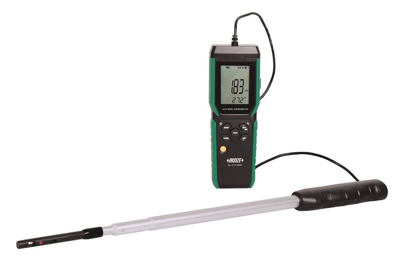 Anemometer - Air Flow Meter - Thermometer - Hot Wire (for very low speeds)