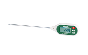 Ψηφιακό θερμόμετρο διείσδυσης DT53 με LCD οθόνη, πράσινο σώμα και μεταλλικό probe έως 250°C