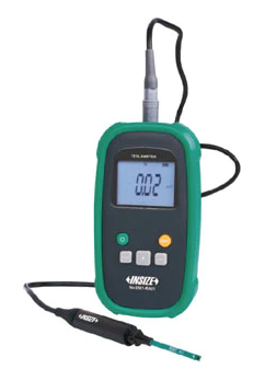 Μετρητής μαγνητικών πεδίων DC Insize 0501, πράσινος, με οθόνη LCD και εξωτερικό αισθητήρα/προβόλο καλωδίου