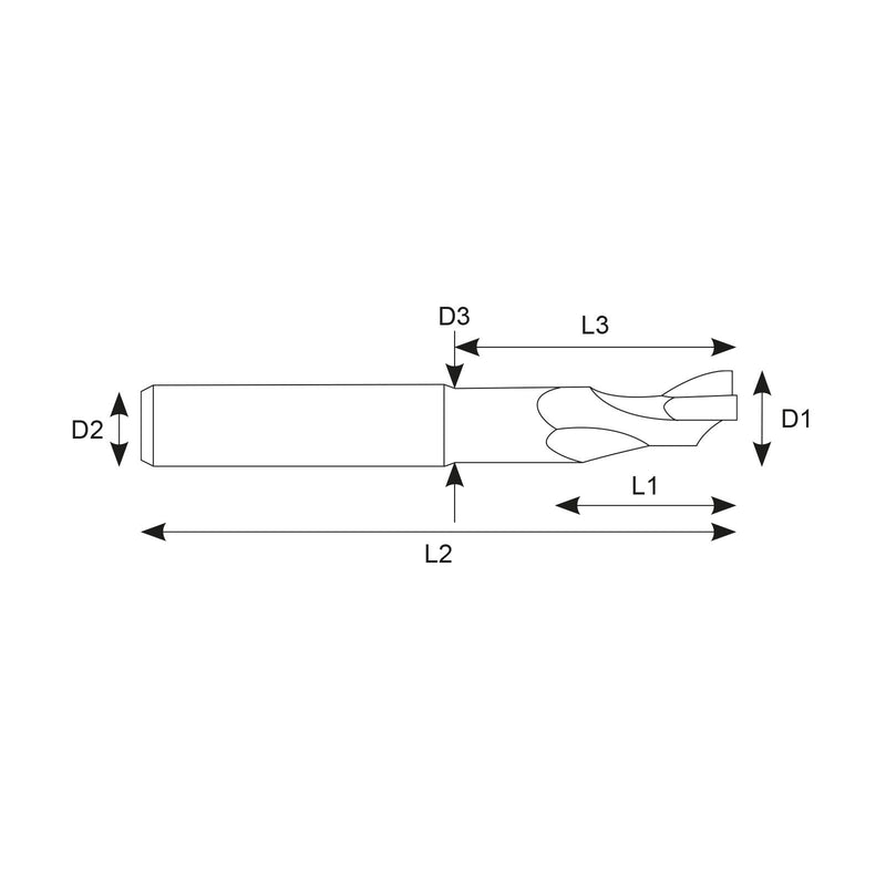 1-φτερο Κονδύλι Μακρύ Κοβαλτίου 8% για Αλουμίνιο Yg