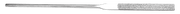 Πλατιά διαμαντόλιμα χειρός Besdia PF-101 με μακριά μεταλλική λάμα και γκρι διαμαντένια επιφάνεια λείανσης