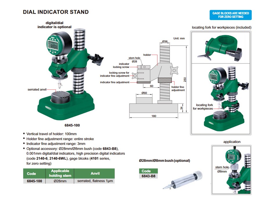 Control Base for watch with 3 mm micro adjustment