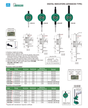 Μετρητικό Ρολόι Γράφτη Ψηφιακό - 0.01mm/0.001mm - ΜΑΧ ΜΙΝ Insize