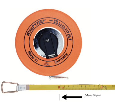 Μετροταινία FIBER GLASS - Class II Richter