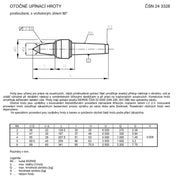 Περιστροφική Πόντα Τόρνου Heavy Duty με μακριά μύτη - Skoda Skoda