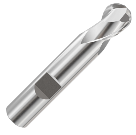 Κονδύλι 2Φτερο Ραδιου Ball Nose HSS