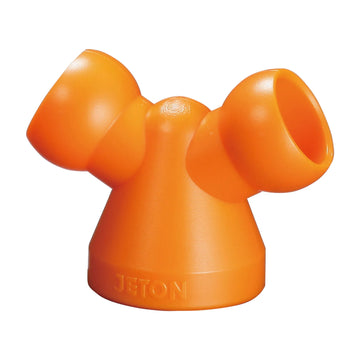 Σύνδεσμος Y Jeton V-86069 πορτοκαλί, 3/4" σε 1/2" για σύστημα σαπουνελαίου, με τρεις υποδοχές