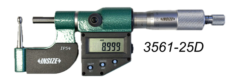 Μικρόμετρο Ψηφιακό με Πύρο για Τοίχωμα Σωλήνων (Tube) & Software 0.001mm