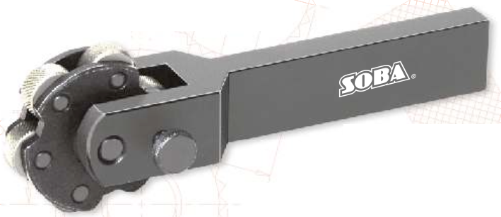 Μανέλες Τόρνου Ροζετας Kανελάζ με 3 ζεύγη Soba