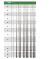 MF Ελεγκτήρας για Μετρικό Ψιλόπασο Σπείρωμα 6h M2.5-M14 Insize