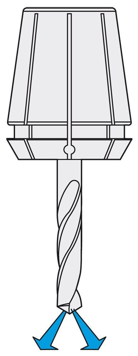 Kemmler High-Precision Sealed ER Collet 120bar, with 3μm runout
