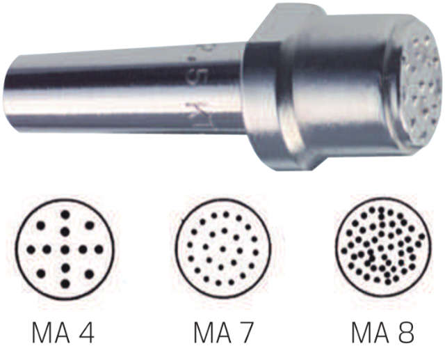 Διαμάντια Καθαρισμού - σμυριδοτροχών (multi-grit) με μύτες από φυσικά διαμάντια - Image 1