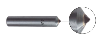 Διαμάντι καθαρισμού/διαμόρφωσης σμυριδοτροχών (single-grit dresser) με φυσική διαμαντένια αιχμή - Image 1