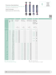 Ελεγκτήρες Σπειρωμάτων GAS - PIPE - Σωλήνων Johs