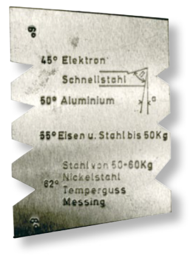 Καλίμπρα Κοπτικών Τόρνου HSS 45° / 50° / 55° / 62° Ultra