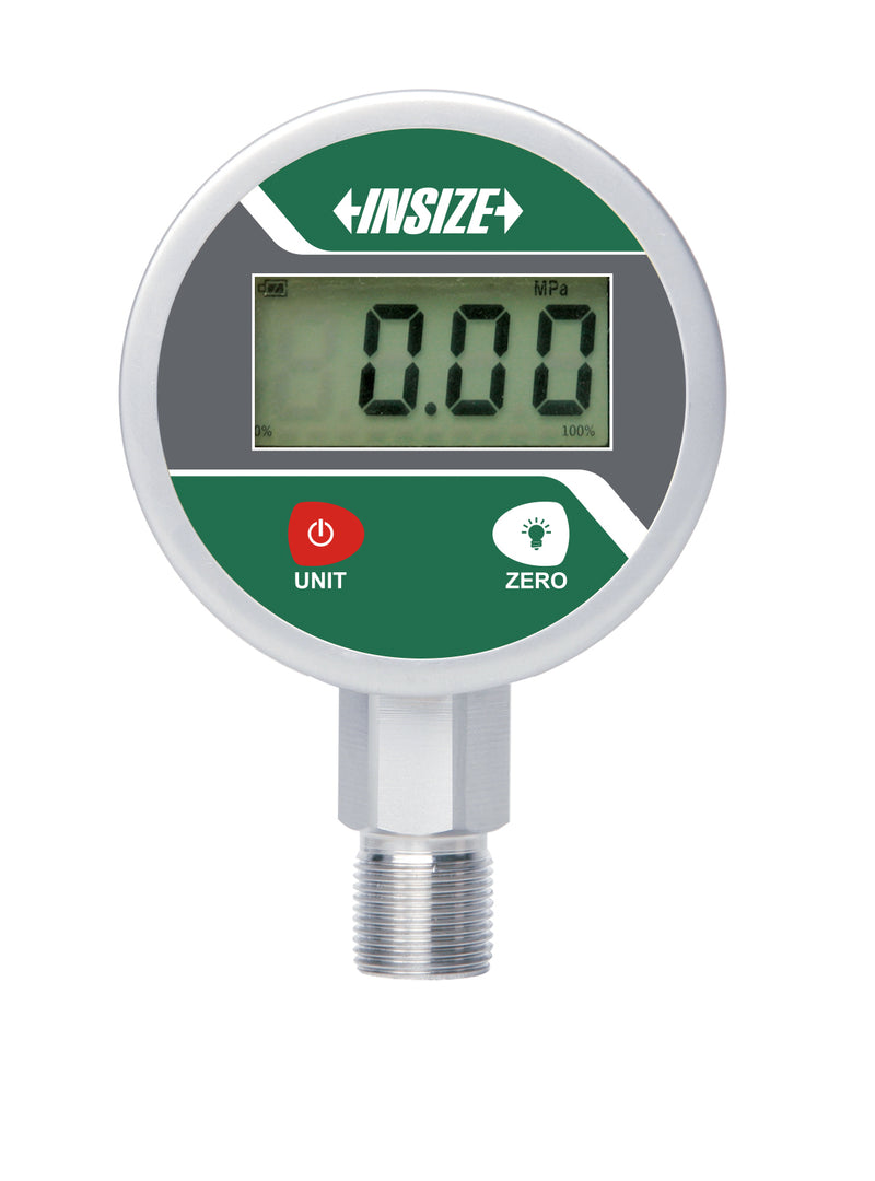 Ψηφιακό Μανόμετρο Ø60mm - Αδιαβροχοποίηση IP50 - Σπείρωμα Κάτω