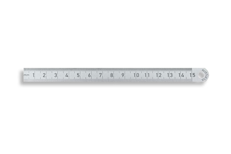Flexible Steel Rule INOX, 0.5 mm Graduation - Image 1