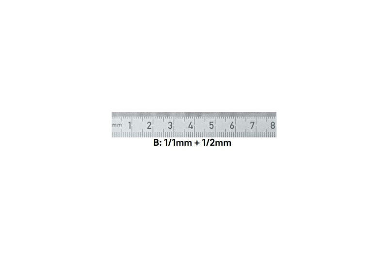 Flexible Steel Rule INOX, 0.5 mm Graduation - Image 2