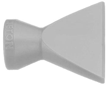 Ακροφύσιο Jeton 53037 1 1/4 για σύστημα 3/8", γκρι πλαστικό με φαρδύ κωνικό στόμιο για οξέα