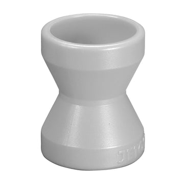 Διπλός σύνδεσμος Jeton 54011 1/2" για σύστημα σαπουνελαίου, λευκό πλαστικό εξάρτημα σύνδεσης OΞΕΑ