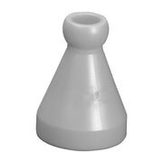Σύνδεσμος Jeton 54651 1/2'' σε 1/4'' για σύστημα σαπουνελαίου, γκρι πλαστικός αντάπτορας κωνικός με οπή επάνω