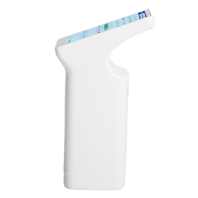 Insize 5700-LS35 σπεκτροφωτόμετρο d/8° με λευκό σώμα και μπλε ψηφιακή οθόνη για μετρήσεις χρώματος