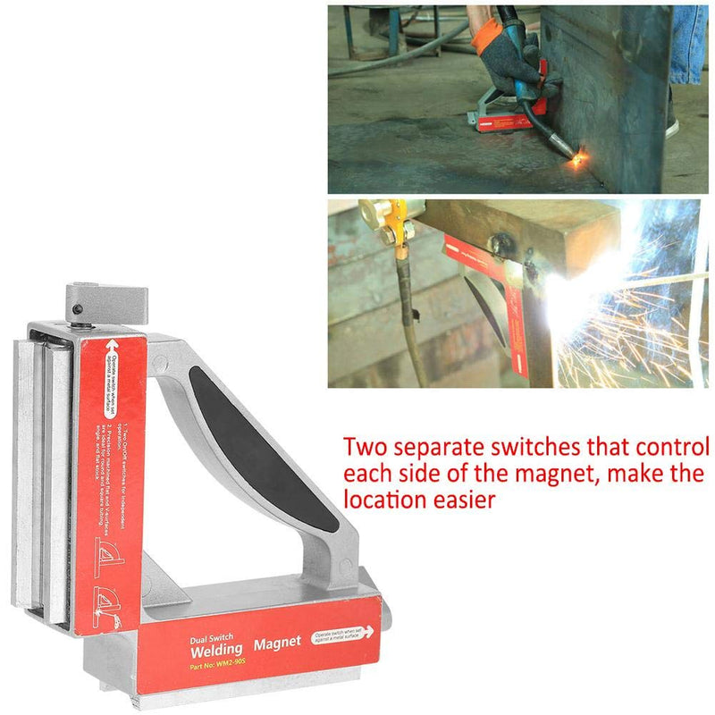 Μαγνητική Γωνιά Συγκόλλησης 90° με δυο διακόπτες Ls