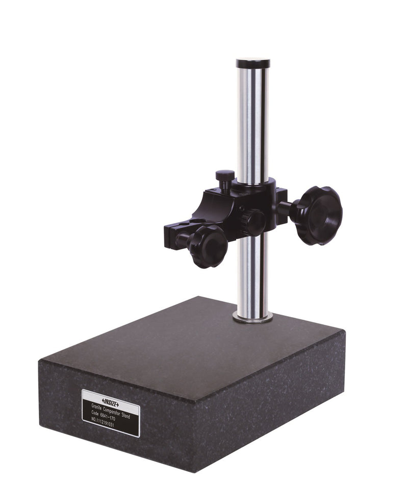 Control Base for Dial Indicator with 3mm Fine Adjustment - Granite