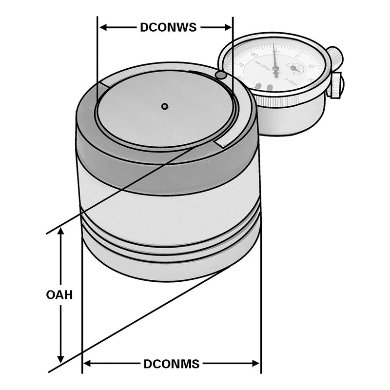 Μηδενιστής φρέζας Z-Axis 50 mm χωρίς μαγνήτη - Image 2