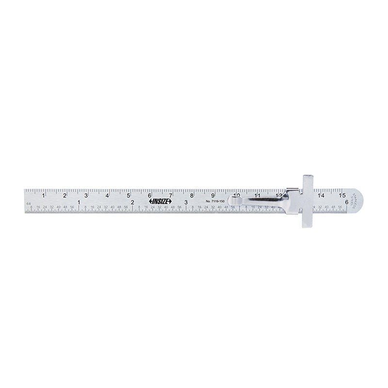 Ρίγες Μέτρησης μικρές with slider Insize 7119