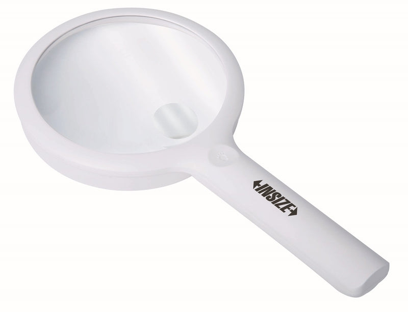 Magnifying Glass with Two Lenses - 2x 4x with LED USB Type C