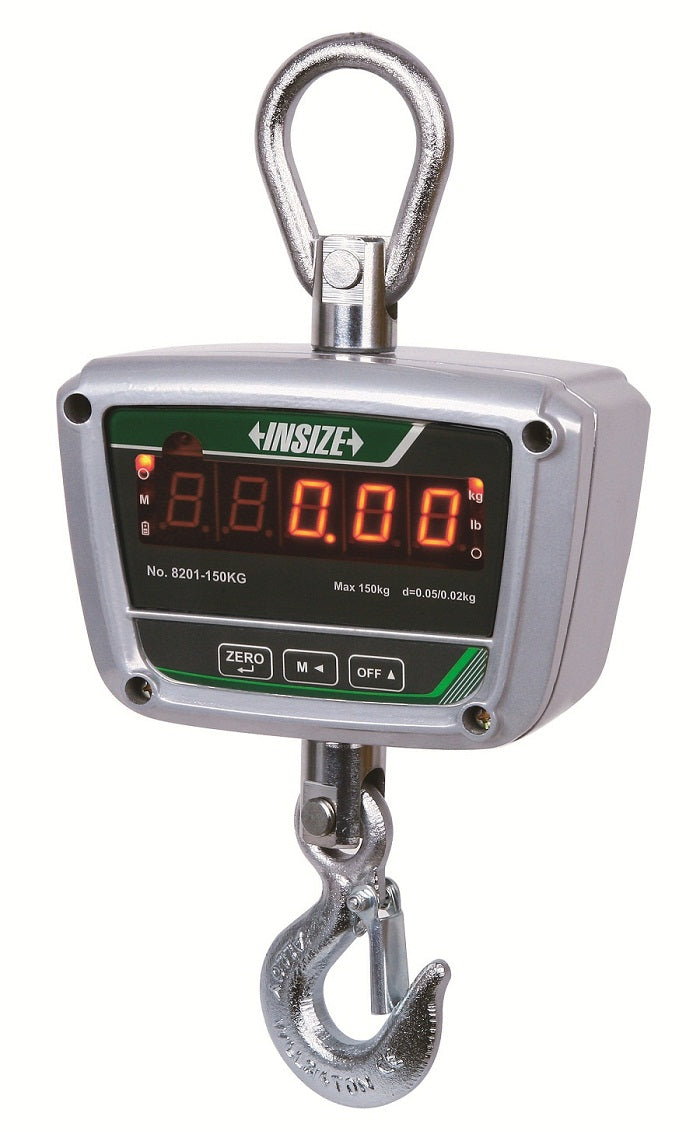 Γερανοζυγός με τηλεχειριστήριο 50 / 150 / 300 kg IP65 Insize