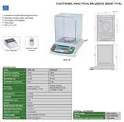 Τεχνικά χαρακτηριστικά 8303-PRINTER - Εκτυπωτής για ζυγούς ακριβείας