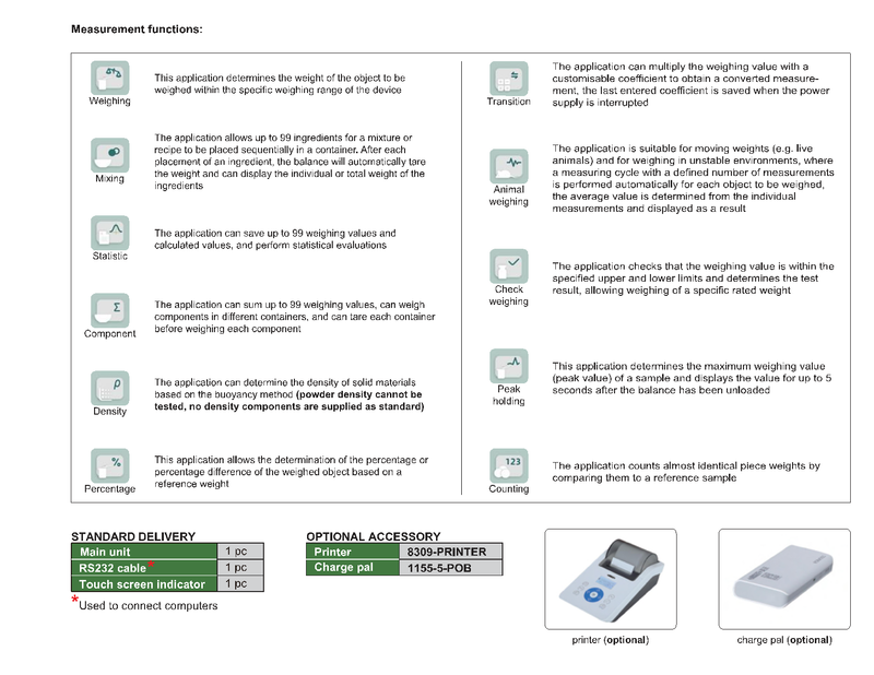 Heavy Duty Electronic Scale up to 35 kg - Reading 0.05-0.1 g