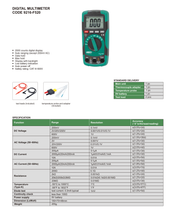 Πολύμετρο Insize