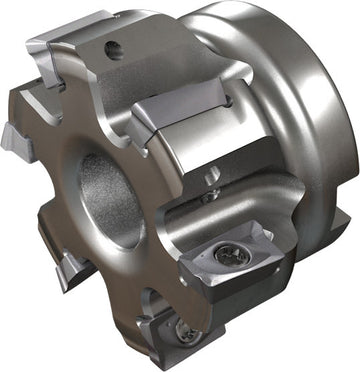 Φρεζοκεφαλή Yg F90 90° Shouldering APKT, μεταλλική κεφαλή φρέζας με θέσεις για πλακίδια κοπής