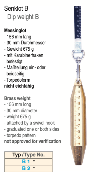 Βαρίδι Μπρούτζινο 156 x 30 mm 675g Richter