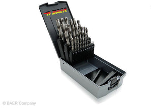 HSS Drill Set 1-10 mm x 0.5 mm (19 pieces)