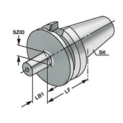 Κώνος BT για τσοκ τρυπανιών B (Kemmler) - Image 2