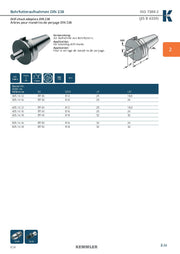 Κώνος BT για τσοκ τρυπανιών B (Kemmler) - Image 3